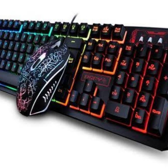 DSFY K-13 Cable Backlit Gaming Wired Keyboard w/ Mouse - Picture 2 of 2